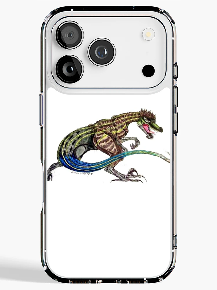 Thumbnail 1 of 5, iPhone Case, Feather Raptor designed and sold by mwroach.