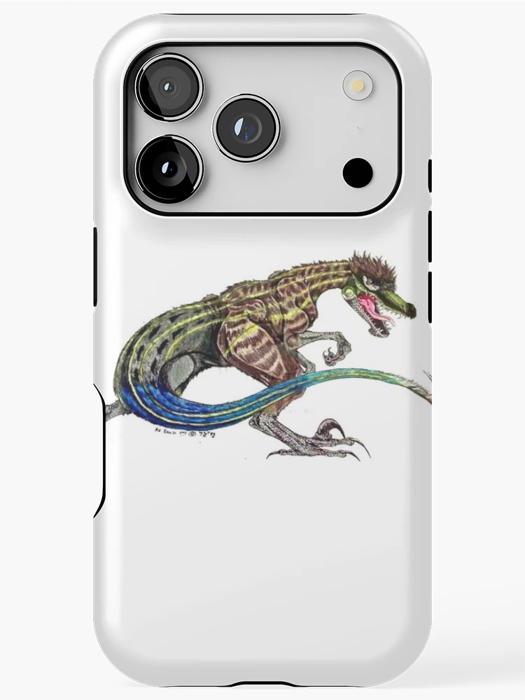 Thumbnail 1 of 4, iPhone Case, Feather Raptor designed and sold by mwroach.