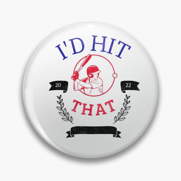 Item preview, I'd Hit That Baseball Design T-Shirt  designed and sold by BestCoolStuff.