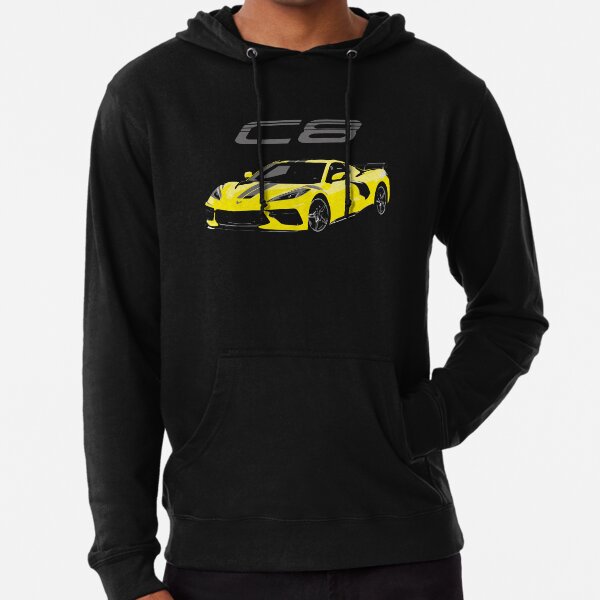 Yellow sales corvette sweatshirt