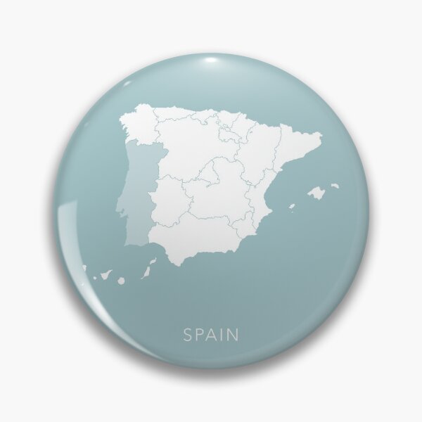 Item preview, Blue Map of Spain designed and sold by By-Danni-Marie.