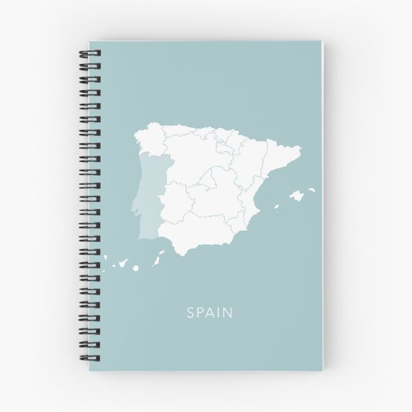 Item preview, Blue Map of Spain designed and sold by By-Danni-Marie.