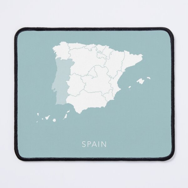 Item preview, Blue Map of Spain designed and sold by By-Danni-Marie.