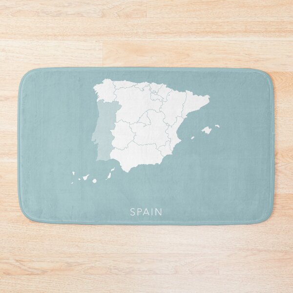 Item preview, Blue Map of Spain designed and sold by By-Danni-Marie.