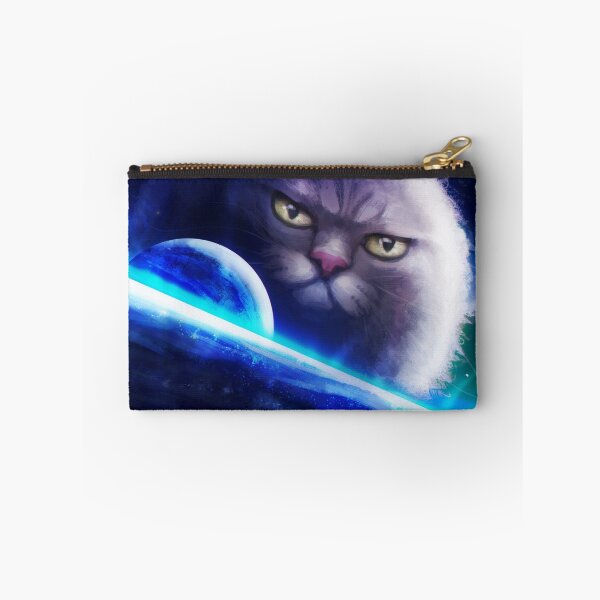 Artikelvorschau, Space Cat überblickt Planet entworfen und verkauft von StahrDesigns.