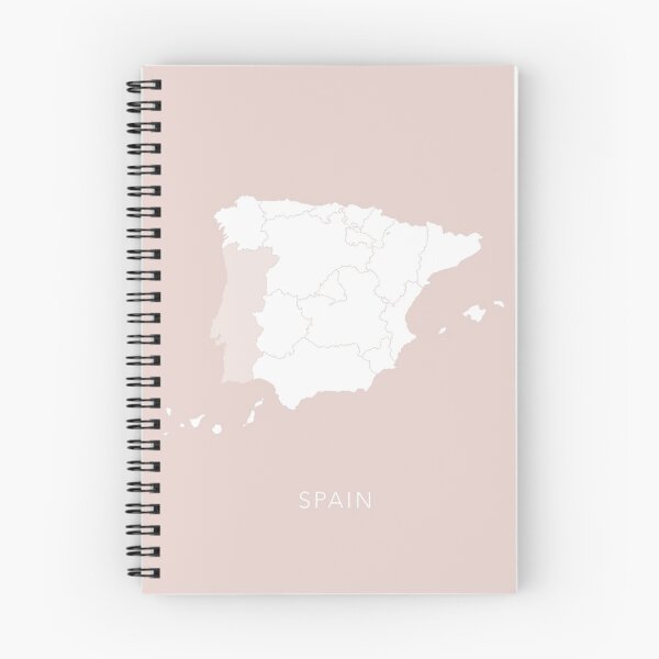 Item preview, Pink Map of Spain designed and sold by By-Danni-Marie.