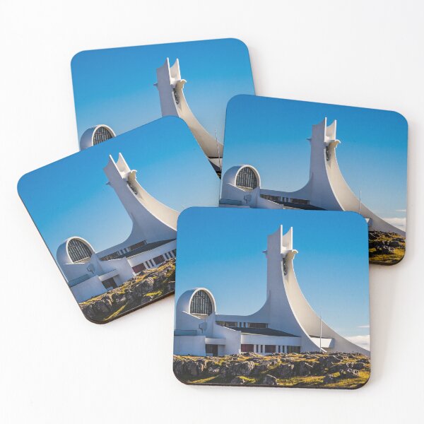 Item preview, Church in Stykkisholmur, Iceland designed and sold by Lyl Dil Creations.
