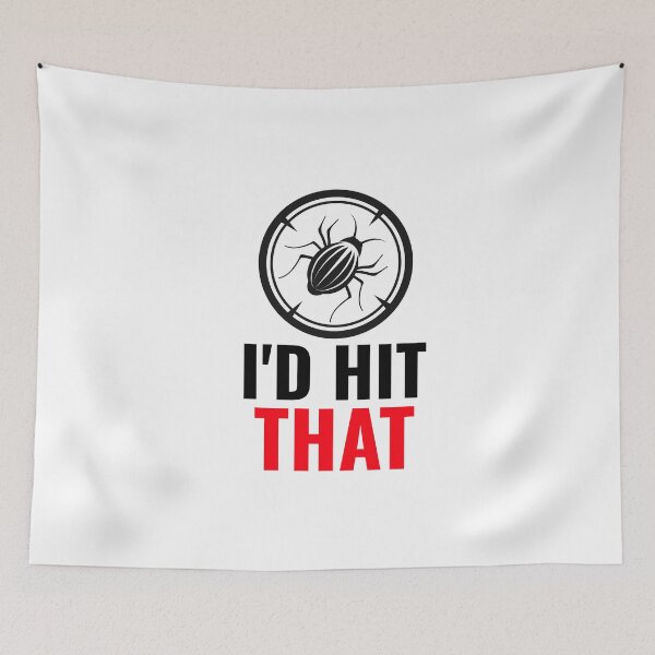 Item preview, I'd Hit That Insect T-Shirt designed and sold by BestCoolStuff.