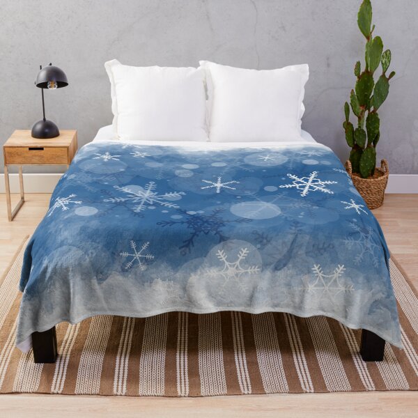 Item preview, Dark Blue Sky – Snowing Winter Night  designed and sold by Vienewi.