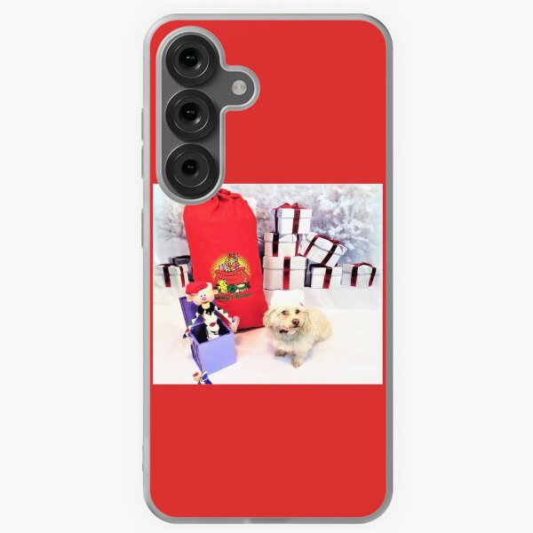Cute Christmas Dog Samsung Galaxy Soft Case