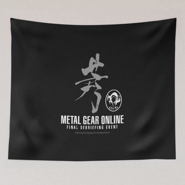 Item preview, METAL GEAR ONLINE Final Debriefing Event designed and sold by OuterOutlet.