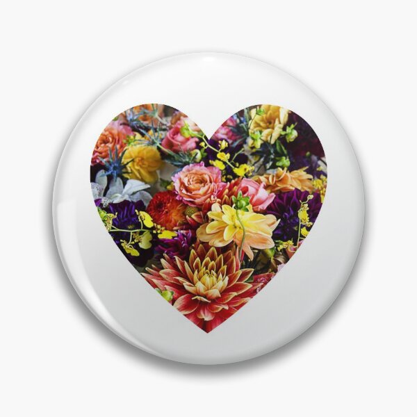 Item preview, Flower Heart Spring - Flowers in Heart Shape designed and sold by ArtOneDesign.