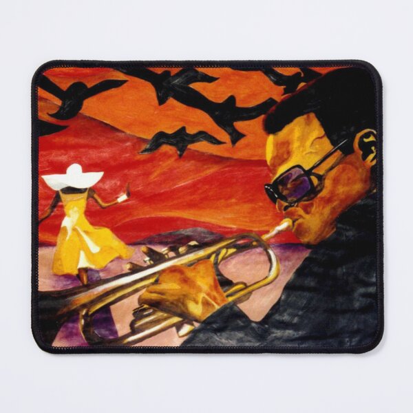 Item preview, Jazz Man Playing His Horn designed and sold by FindingFreebird.