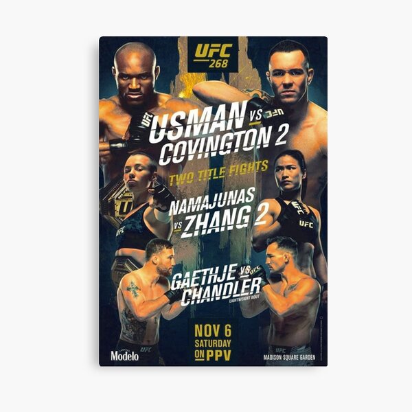 UFC 268 Leinwanddruck