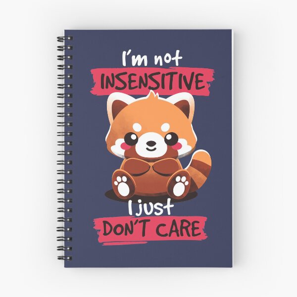 Item preview, Insensitive red panda designed and sold by NemiMakeit.