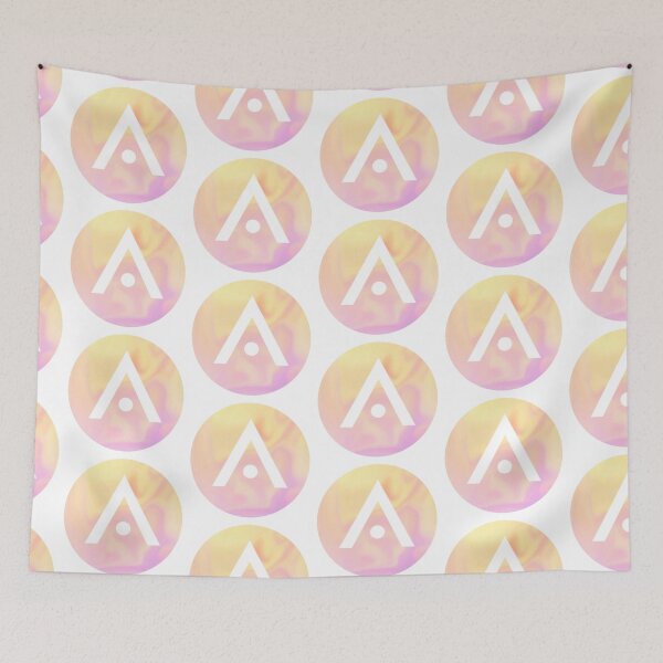 Item preview, Yellow and Purple Swirl Aveda Logo designed and sold by Dalaura.