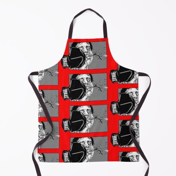Item preview, Collide- knock out punch (monochromatic illustration on red) designed and sold by Anicatattoos.