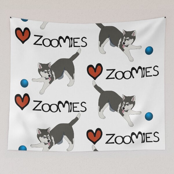 Item preview, Husky zoomies designed and sold by Filala.