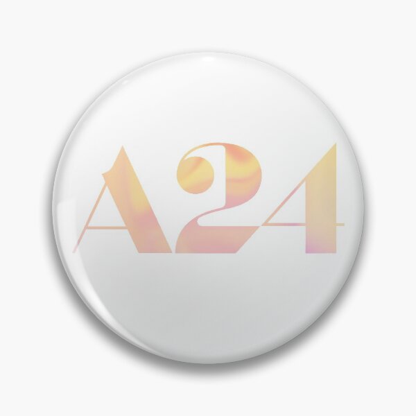 Item preview, Yellow and Purple Swirl A24 logo designed and sold by Dalaura.