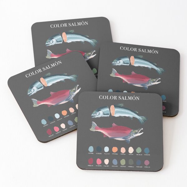 Item preview, Salmon color infographic without background designed and sold by CecyLL.