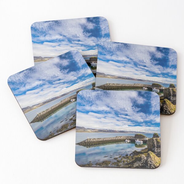 Item preview, Arnarstapi harbor, Iceland designed and sold by Lyl Dil Creations.