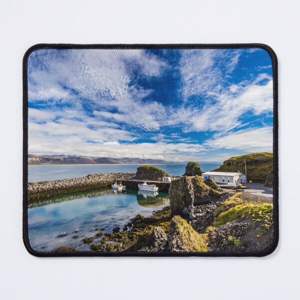 Item preview, Arnarstapi harbor, Iceland designed and sold by Lyl Dil Creations.