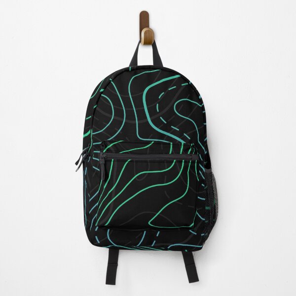 Item preview, Topography 07 - Neon Green designed and sold by gaming-pads.