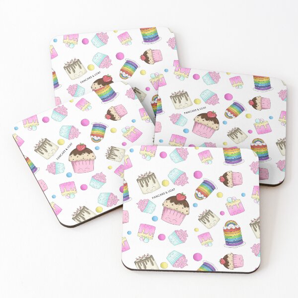 Item preview, Happy Cakes Pattern designed and sold by PancakeAndLoaf.