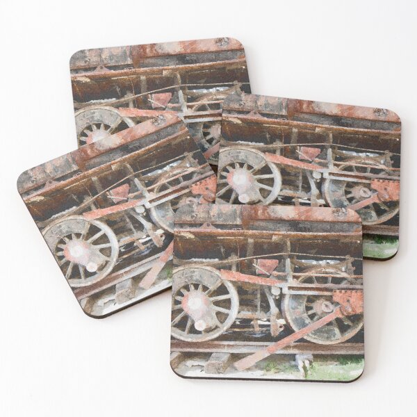 Item preview, Rusting Train Wheels designed and sold by Graham Prentice.