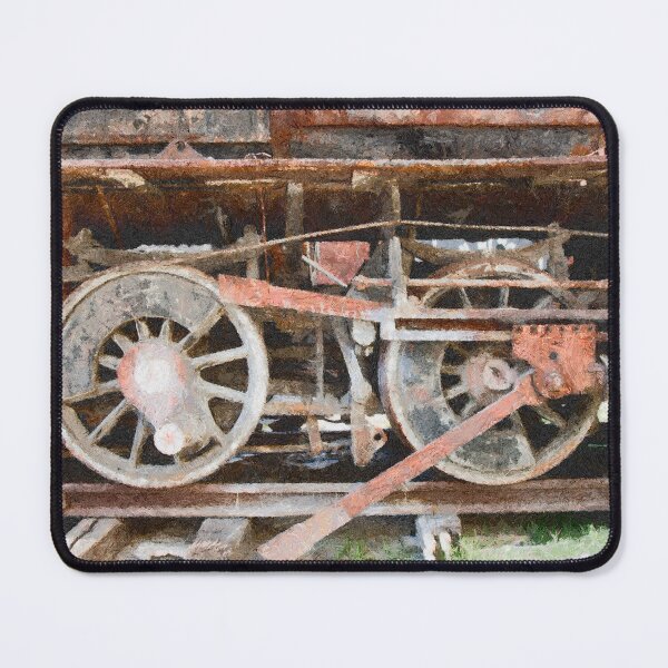 Item preview, Rusting Train Wheels designed and sold by Graham Prentice.