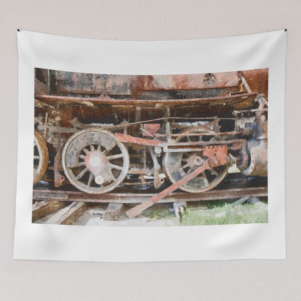 Item preview, Rusting Train Wheels designed and sold by Graham Prentice.