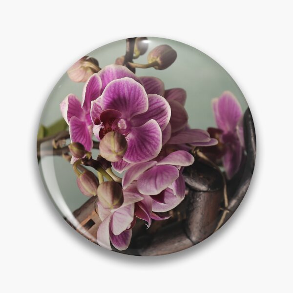 Item preview, Orchid flower fed by Steampunk robot hand designed and sold by Cinzia Murgia.