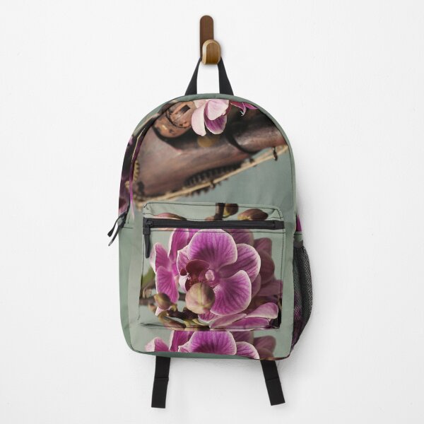 Item preview, Orchid flower fed by Steampunk robot hand designed and sold by Cinzia Murgia.
