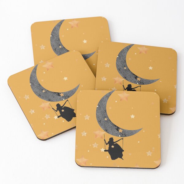 Item preview, Swinging under the moon and stars  designed and sold by MsArtyCrafts.