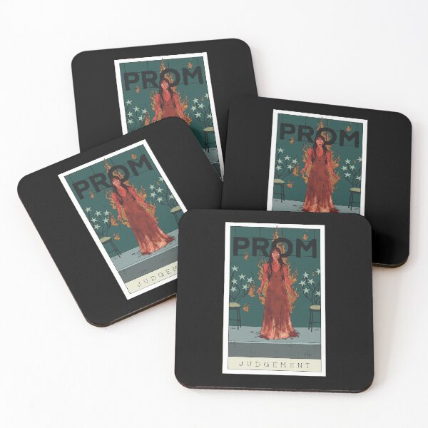 Item preview, Prom Queen - Horror Tarot Card designed and sold by ktarnettdesign.