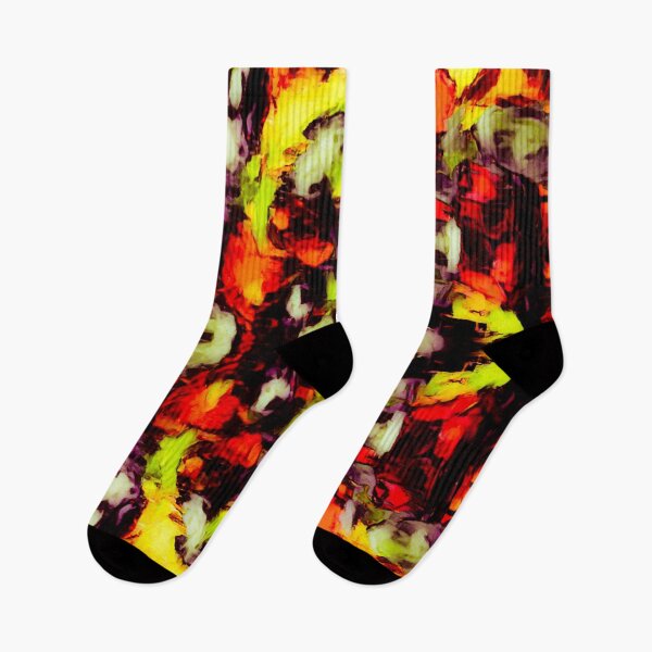 Item preview, Fiery Kaleidoscope Floral designed and sold by Designs By YL.