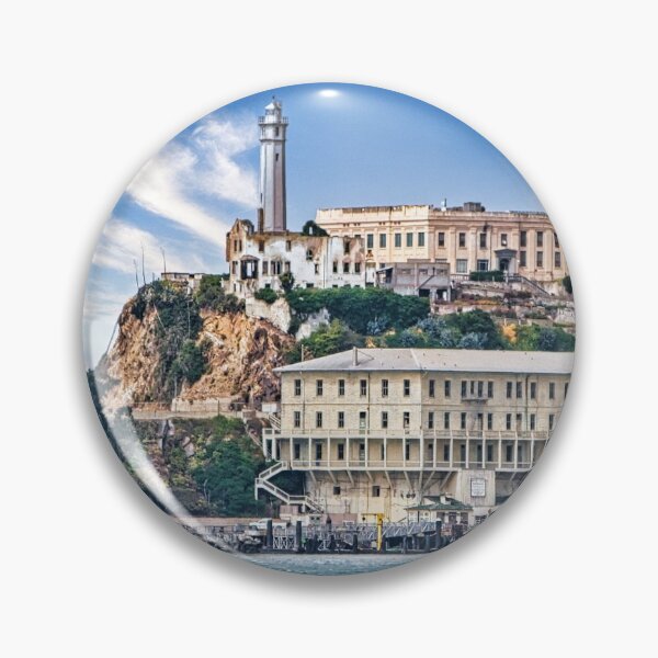Item preview, Alcatraz Island, Maximum Security, Prison, Historical Prints,  designed and sold by DAM Creative ⭐⭐⭐⭐⭐.