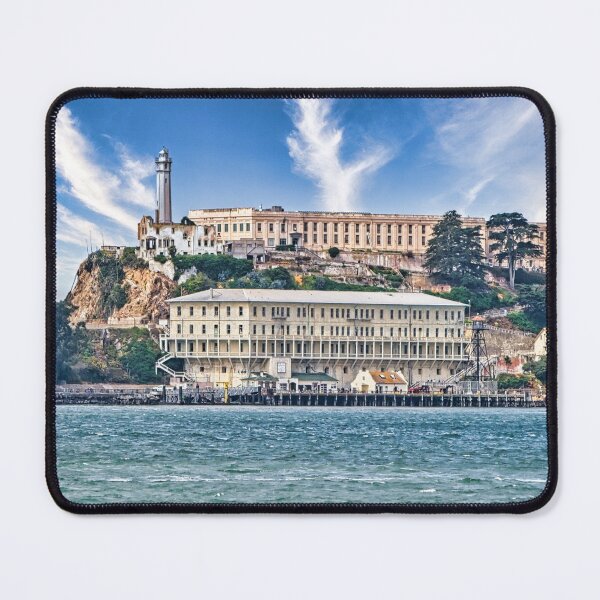 Item preview, Alcatraz Island, Maximum Security, Prison, Historical Prints, designed and sold by DAM Creative ⭐⭐⭐⭐⭐.
