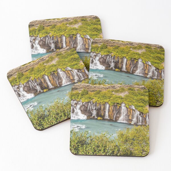 Item preview, Hraunfossar waterfall, Iceland designed and sold by Lyl Dil Creations.