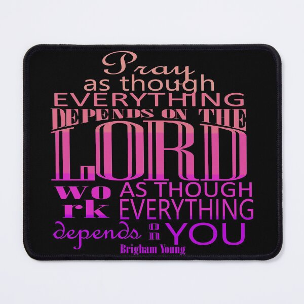 Item preview, Pray and then work - sunset designed and sold by Heather Walton.
