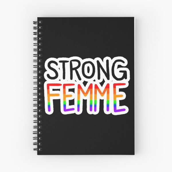 Item preview, Strong Femme Rainbow Pride Flag designed and sold by SpellYouLater.