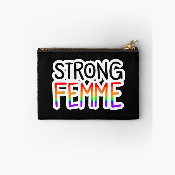 Item preview, Strong Femme Rainbow Pride Flag designed and sold by SpellYouLater.