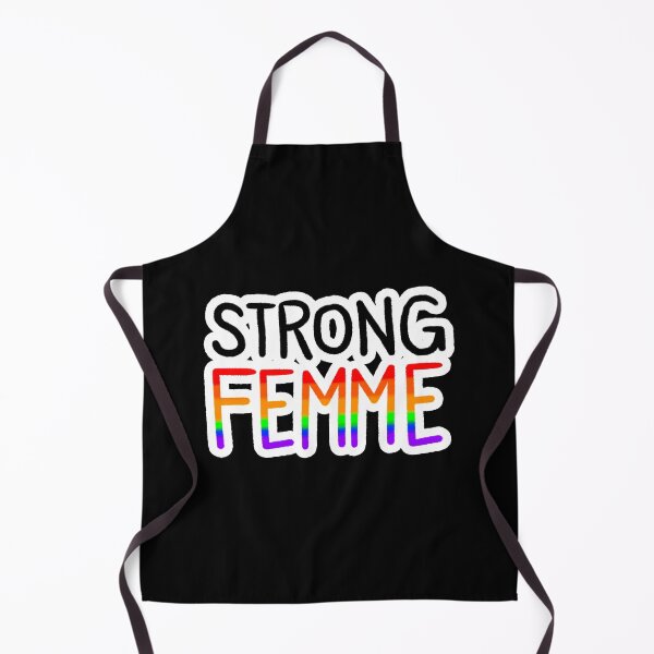 Item preview, Strong Femme Rainbow Pride Flag designed and sold by SpellYouLater.