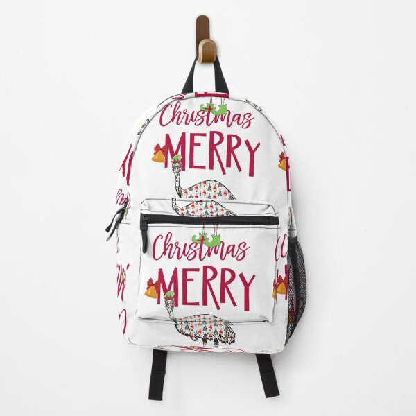 Item preview, Merry Christmas Emu Elf designed and sold by SmileThreads.
