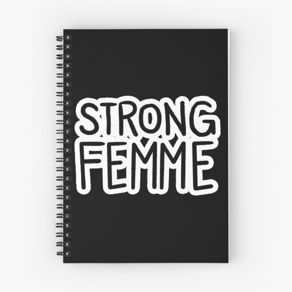 Item preview, Strong Femme in Black and White designed and sold by SpellYouLater.