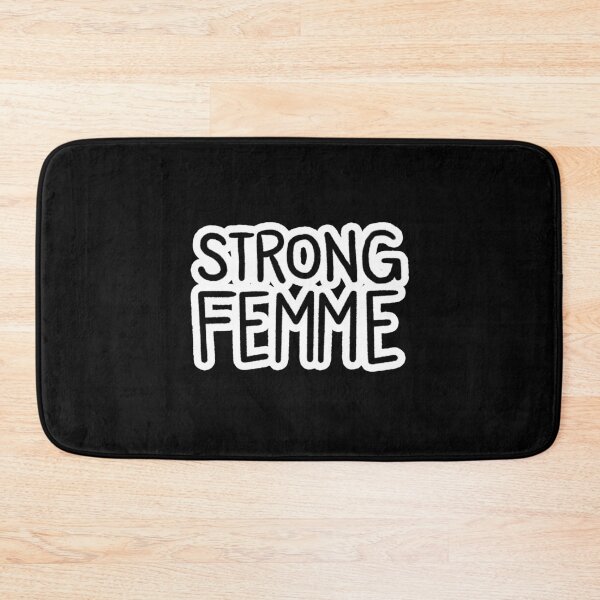 Item preview, Strong Femme in Black and White designed and sold by SpellYouLater.