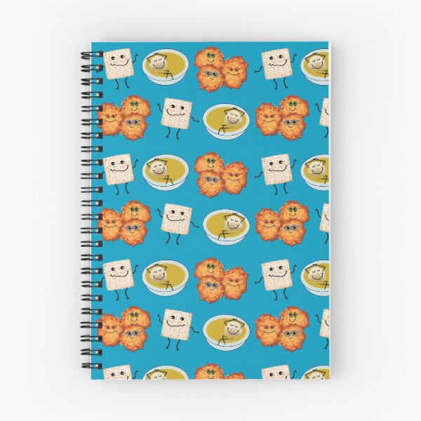 Item preview, Jewish Cuisine Cartoons designed and sold by PeachPaisleyPro.