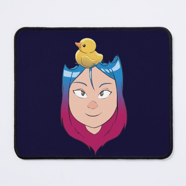 Item preview, Cute girl with a rubber duck  designed and sold by WhoanaKeli.