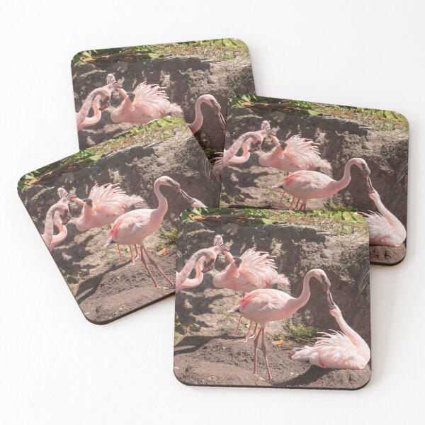 Item preview, Attention to flamingo on the nest designed and sold by Zina Stromberg.