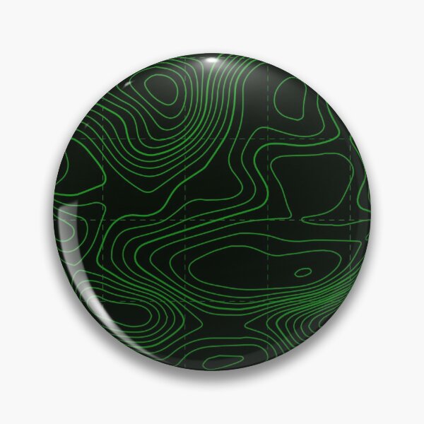 Item preview, Topography 08 - Green Colored Lines designed and sold by gaming-pads.